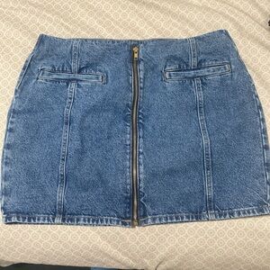 Old Navy Blue Denim Skirt